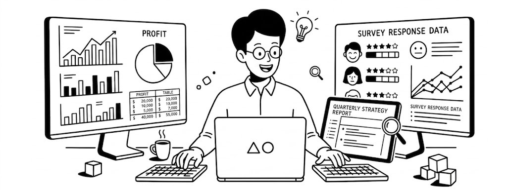 Our consultant working with a client